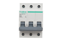 Выключатель автоматический City9 характеристика С 3П 16А 4,5кА C9F34316 Systeme Electric 1618487