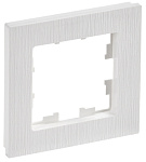 Рамка 1-местная BRITE РУ-1-Бр BR-M12-51-K01 IEK 9872575 белый рифленый