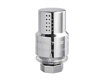 Термоголовка жидкостная Design М30х1,5 для радиатора хром Royal Thermo RTO 07.0010