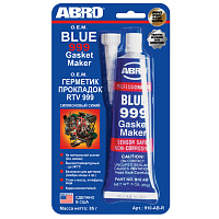 Герметик прокладок силиконовый ABRO Masters OEM синий 85г 910-AB-R