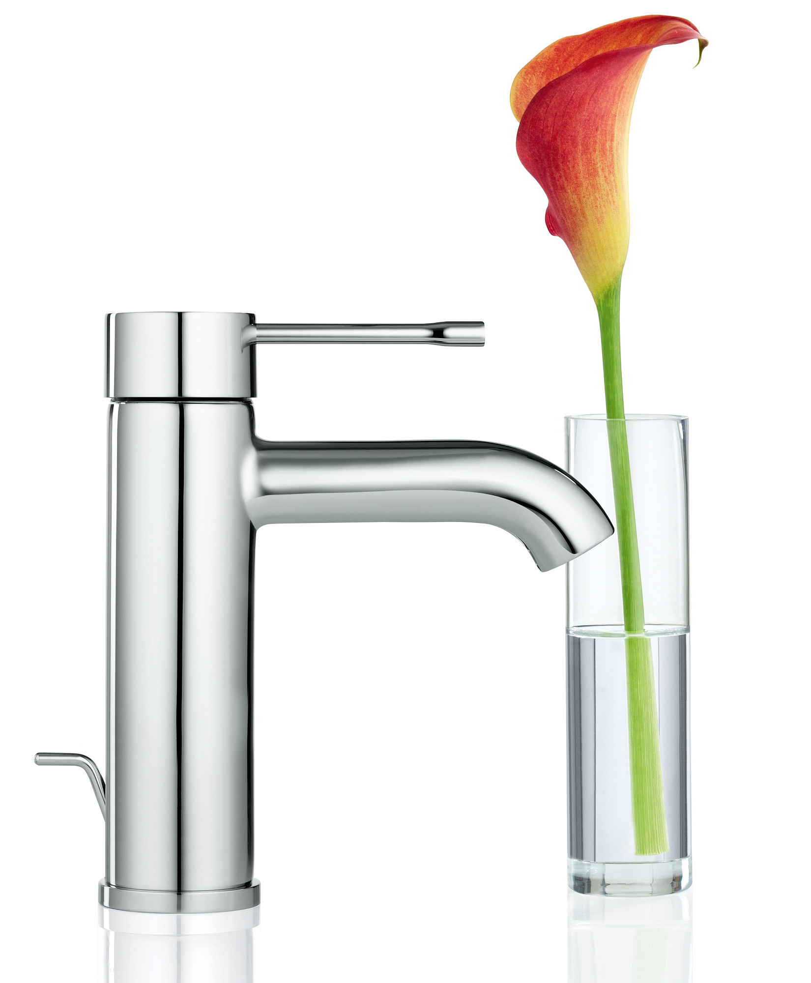 Смеситель для раковины Essence+ цвет хром GROHE 23589001 купить 2