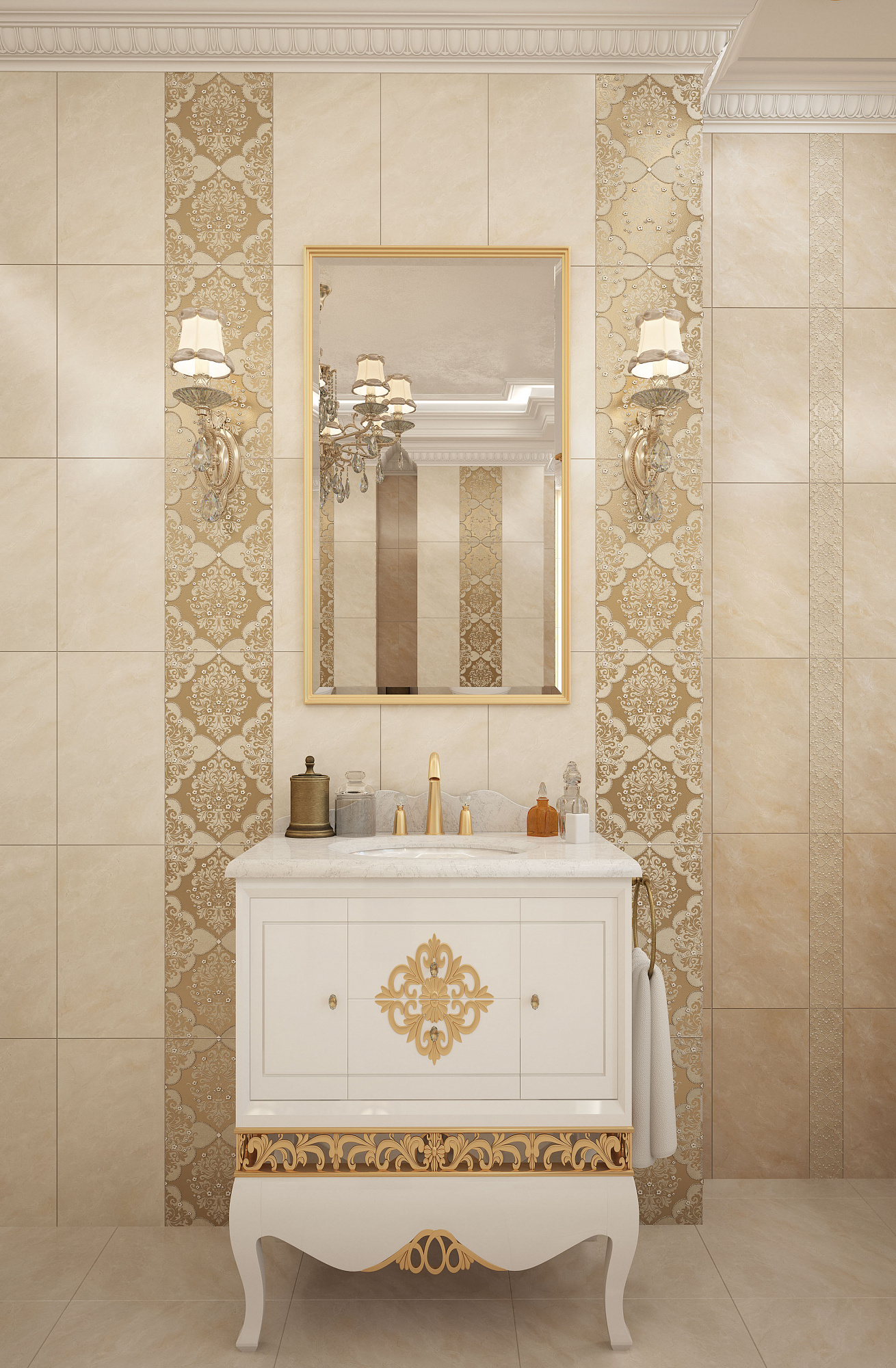 Вставка 3 Магриб 25*45 см, LB-CERAMICS 1645-0123 купить 1