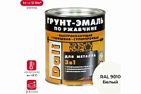 Грунт эмаль по ржавчине 3в1 под колеровку белая база A Dali 20373 (1.8л) Грунт эмаль по ржавчине 3в1 под колеровку белая база A Dali 20373 (1.8л)