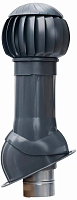 Комплект готовый изолированный для БИТУМНОЙ кровли 125/160 RAL 7024 Gervent 000017276