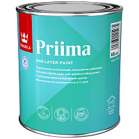 Интерьерная краска Tikkurila PRIIMA глубокоматовая (База AK) 710012052 0.9 л