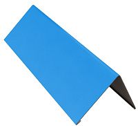 Планка конька плоского 145*145*2000мм RAL5005 синий Sokrof