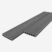 Доска террасная пустотелая UnoDeck ULTRA 150*24*3000мм RusDecking серый