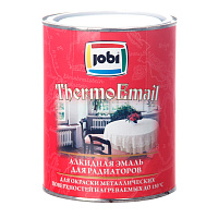 Эмаль алкидная для радиаторов JOBI ThermoEmail белая - 0.9 л