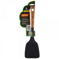 Лопатка FORESTA из нейлона с пластмассовой  ручкой 33.5*9.8см дизайн под дерево 006458