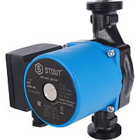 Насос циркуляционный STOUT с присоеденительными гайками 25/60-180 SPC-0001-2560180