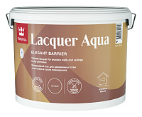 Лак интерьерный LACQUER AQUA матовый база ЕР, Tikkurila 700001139 (9л)