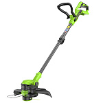 Триммер аккумуляторный Greenworks G40LT331 (нижнний двиг.) 40В, 33см без акк и з/у(тушка) (2113507)