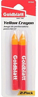 Мелки восковые 2шт красные GOLDBLATT G02064