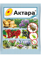 Инсектицид Актара ВДГ ВХ 1.2г