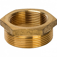 Футорка наружная-внутренняя резьба латунь 2"*1 1/4" STOUT SFT-0028-002114