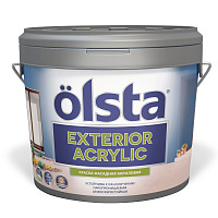 Краска фасадная Olsta Exterior acrylic база A OFAA-90 - 9 л