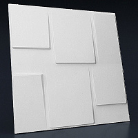 Панель гипсовая 3D "Квадрат" 50*50см FamilyHouse