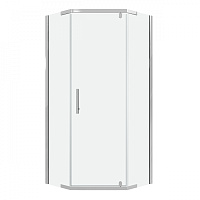 Ограждение душевое Eco 100*100*190см Niagara NG-1010-14D хром