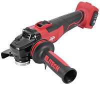 Шлифмашина угловая аккумуляторная Elitech МШУ 18БЛ (Е2213.001.00) 18В бесщеточная 3-х скор ф125мм без акк и з/у