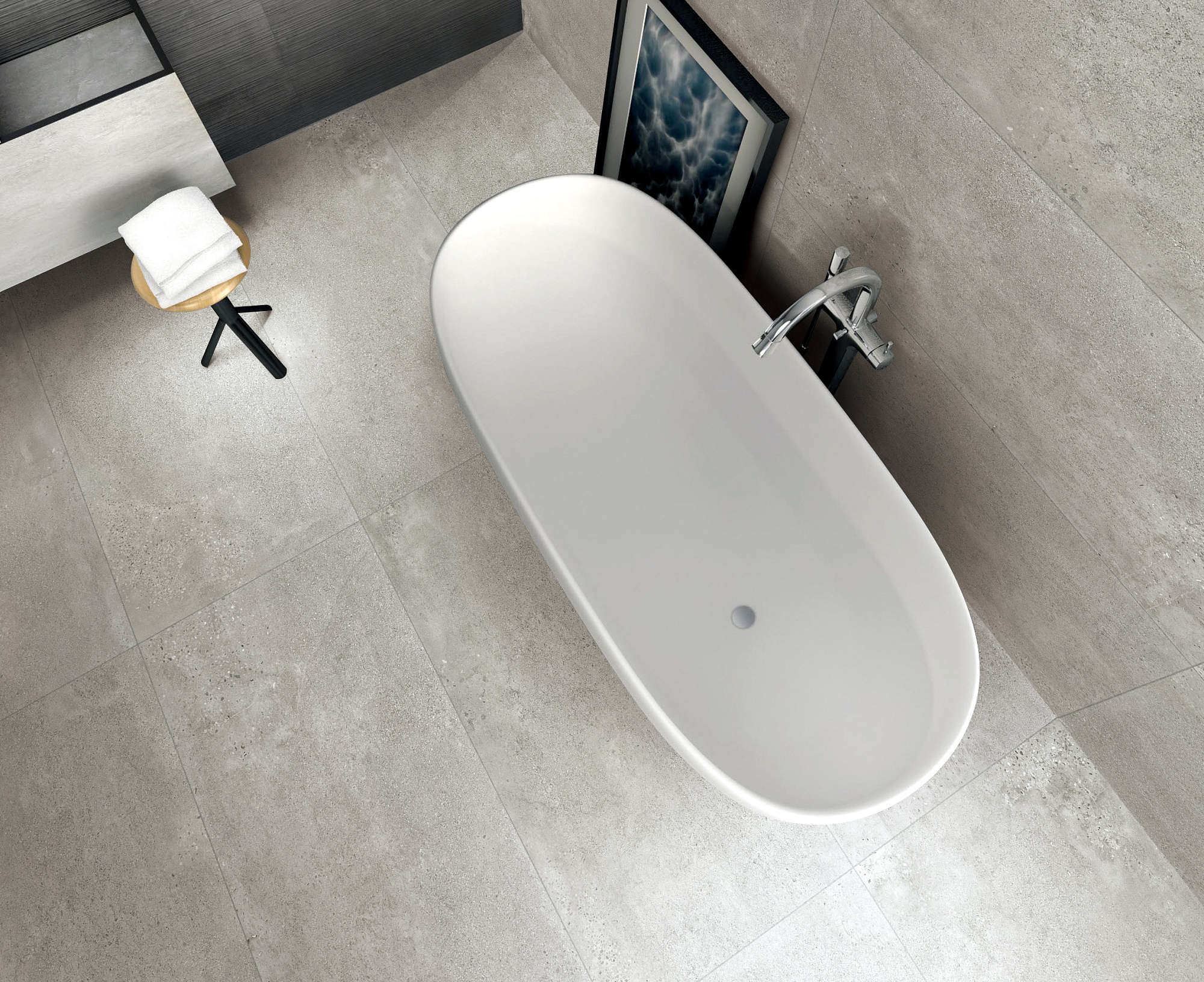 Керамогранит Fiji Silver 60*60см матовый Realistic купить 2