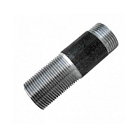 Сгон стальной черный 3/4" (Ду20)