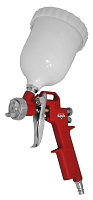Краскопульт Elitech 1.5 HP (верх. пласт. бачок) 85-226л/мин 3.5 бар бачок 0.6л сопло 1.5 (0704.010200)