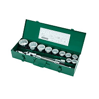 Набор головок 3/4" 30-60мм 15 предметов кейс SATA 09015