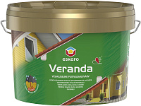 Краска Eskaro Veranda база TR бесцветная ESP080 (9л)