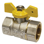 Кран шаровой для газа г-г ручка-бабочка 1/2"  СТМ