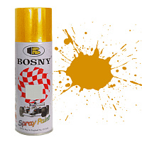 Краска акриловая аэрозольная BOSNY Желтый лимон №25