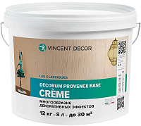 Структурное покрытие Vincent Decor Decorum Provence Base Creme 12 кг