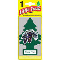 Ароматизатор Ёлочка Little Trees Королевская сосна Royal Pine U1P-10101-RUSS