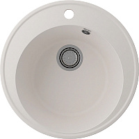 Мойка для кухни Ulgran Quartz Nora 485-01кварцевая круглая D48.5см жасмин