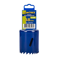 Коронка универсальная 38мм Bi-Metal M42 Р2М10К8 Практика 035-974