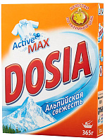 СМС порошок стиральный DOSIA 365г Альпийская свежесть