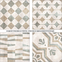 Плитка настенная Либретто орнамент 20*20см Axima Ceramica