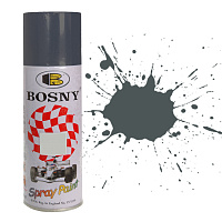 Краска акриловая аэрозольная BOSNY Серый чугун №72