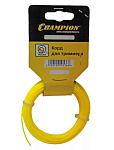 Леска для триммера Champion Round d = 2.4 мм*15 м (C5004)