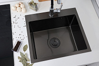 Мойка для кухни Sofia 500*450мм Alcora 3040065NB Nano Black 