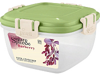 Контейнер для продуктов Barberry 1л квадратный Импрессионисты Sugar&Spice SE224310
