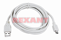 Шнур mini USB (male)-USB-A (male) 1.8M  