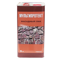 Фасадный лак МультиПротект-Л для камня и кирпича - 5 л