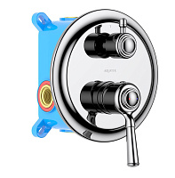 Смеситель КЛАССИК для ванны 2 режима хром Aquatek AQ1546CR