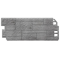 Сайдинг цокольный Solid SANDSTONE Light grey VOX