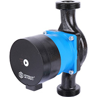 Насос циркуляционный STOUT mini с приседенительными гайками 25/60-180 SPC-0002-2560180