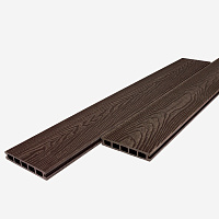 Доска террасная пустотелая UnoDeck Vintage 150*24*3000мм RusDecking венге