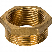 Футорка наружная-внутренняя резьба латунь 2"*1 1/2" STOUT SFT-0028-002112