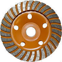 Чашка шлифовальная алмазная турбо 125*22.23мм Hipex 6884742