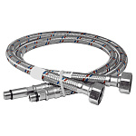 Подводка гибкая для смесителя 80см М*10 к елке сталь (пара) MIXTON 9-2704/ИС.100966