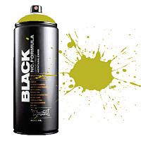 Краска аэрозольная для граффити Montana BLACK NC.FORMULA BLK6710 Зеленая груша